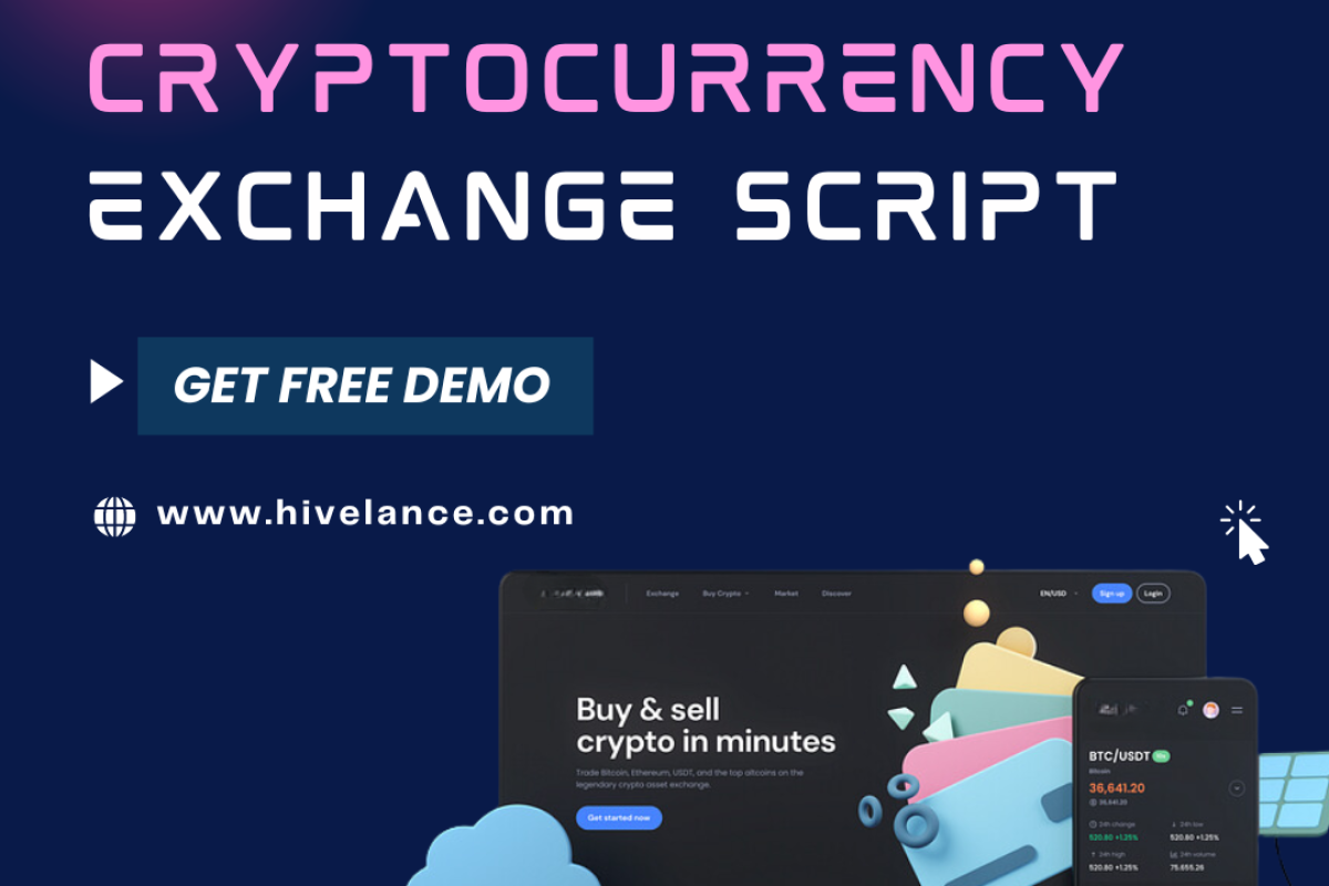 Cryptocurrency exchange script : Build Your leveraging power-packed and  flawless Cryptocurrency Exchange Software 2024