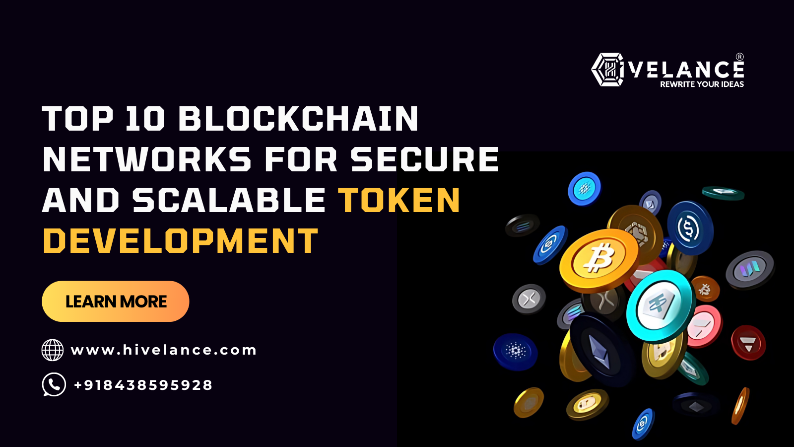 Top 10 Blockchain Networks for Secure and Scalable Token Development in 2025