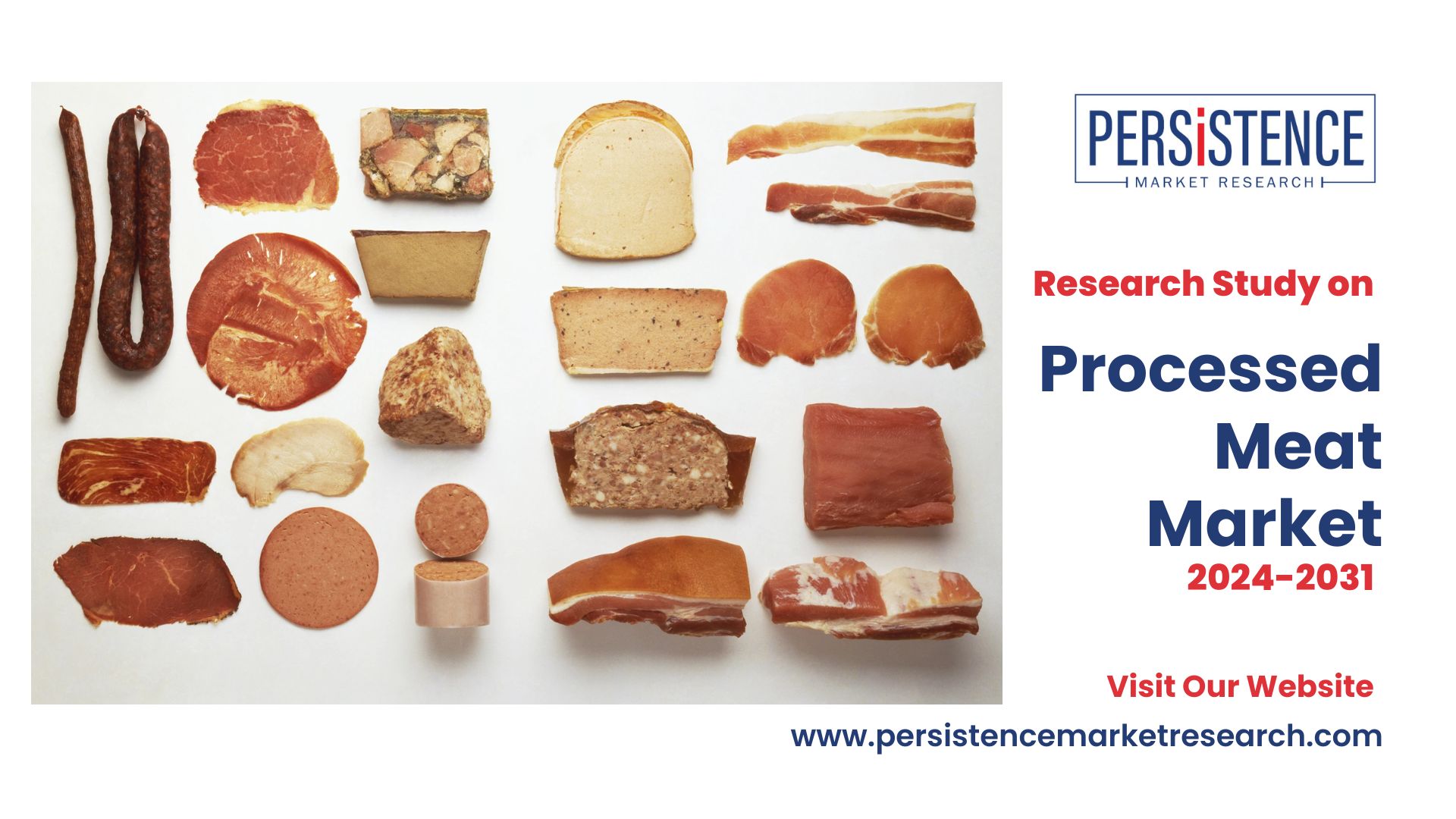 Processed Meat Market Set to Grow from US$312.4 Bn to US$445.4 Bn by 2031  As Revealed In New Report, image size:1920x1080